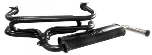 Single Quiet Pack Exhaust System