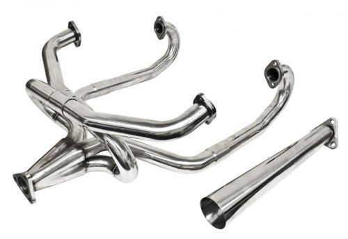 1 5/8" Merged Header w/ Swivel Stinger, Stainless Steel