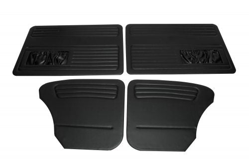 4-Piece Panel Kit, 58-64, Black