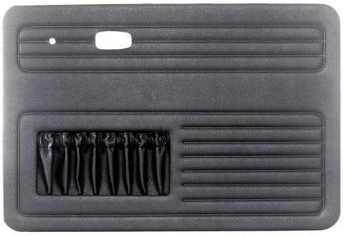 4-Piece Universal Door Panel Kit, Type 1 & S/B 65-77, Black (Exc. Conv.)