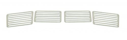 4-Piece Grille Set, Aluminum, Bug