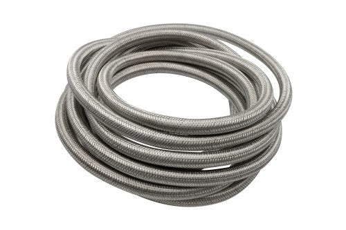1/2" I.D. (#8) Braided Stainless Line, 10' Length
