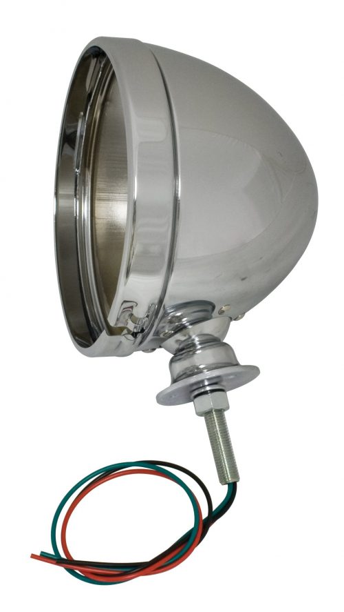 7" Chrome Headlight Housing Only, Each