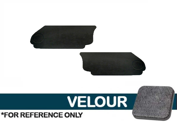 Rear Kick Panels - Velour