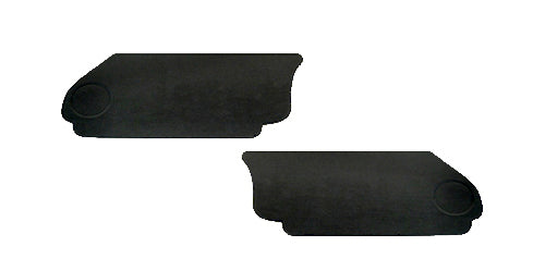 1965-79 Bug Convertible, Rear Kick Panels, 1 pair Smooth Vinyl