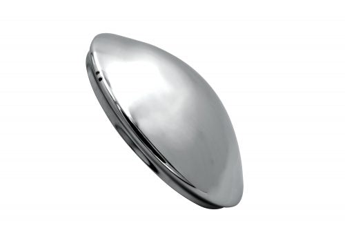 Chrome Hub Cap No Logo T1 50-65, T2 55-70 "Baby Moon"