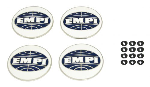 Center Crests for 3-Hole Hub Caps with Retainer Clips
