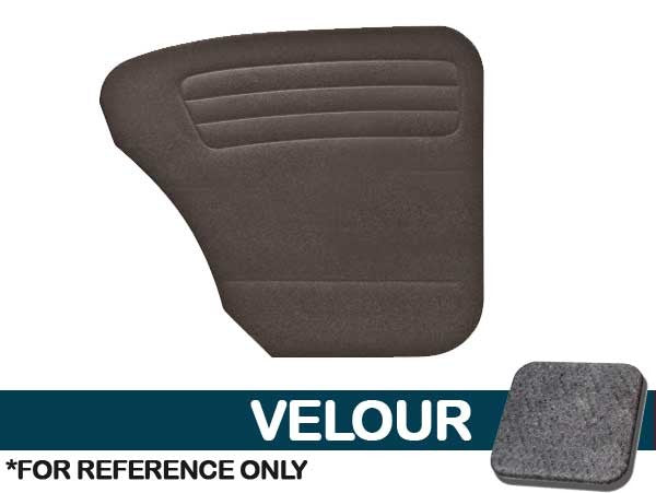 VW Rear Only Panels, ( Velour ) 1956-1964 VW Bug Sedan