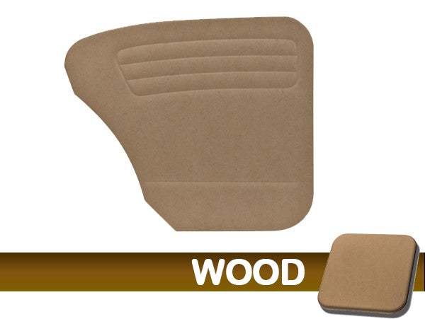 Door Panels - Wood Only, Rears Only