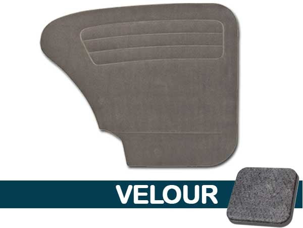 VW Rear Only Panels, ( Velour ) 1967-1977 VW Bug Sedan