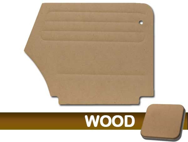 Door Panels - Wood Only, Rears Only