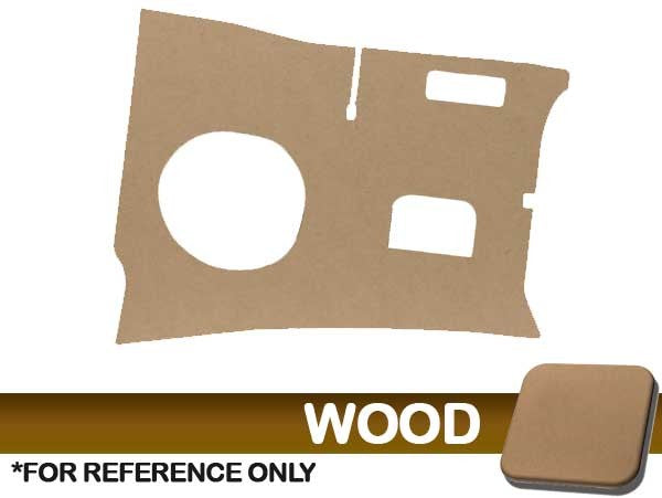 Front Kick Panels 1pr. - Wood Only