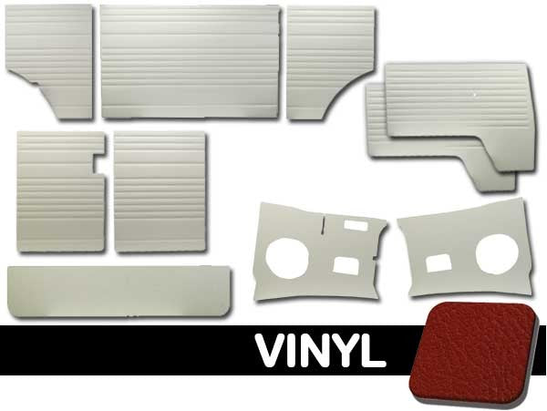 Door Panels Complete 10pc. Kit - Vinyl