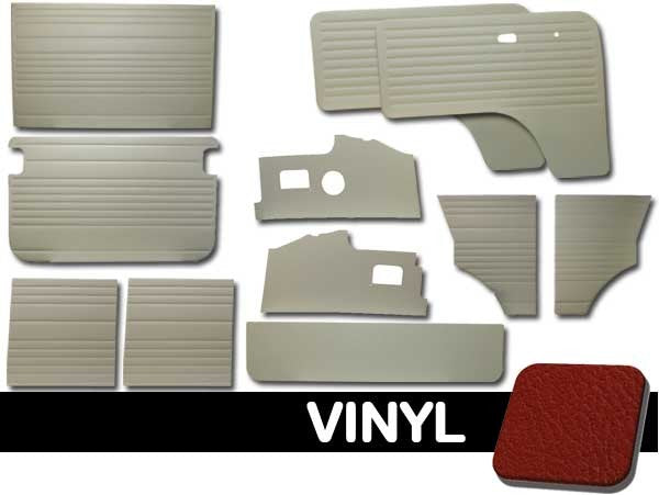 Door Panels Complete, 11pc. - Vinyl