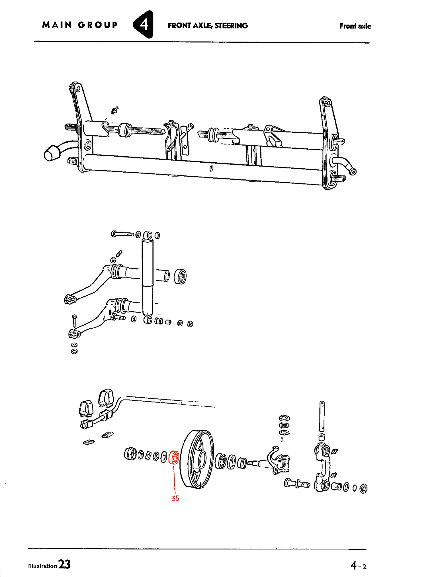 T1 50-65 Front Outer Wheel Bearing