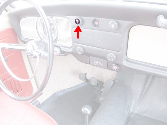 Bug 68-71, KG 68-74 Wiper Knob Insert