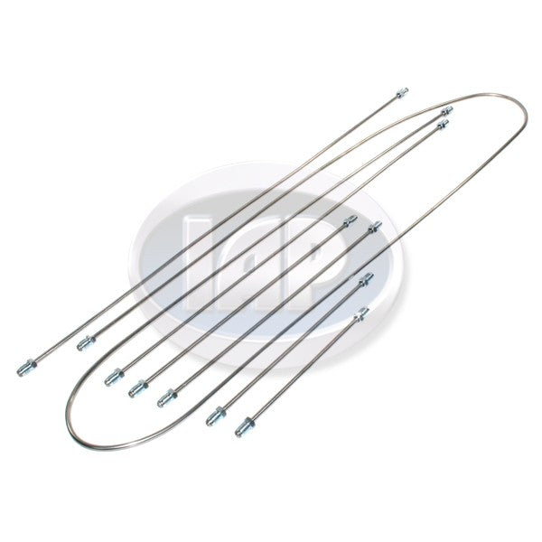 Stainless Steel Brake Line Kit Type 1 1967-1968