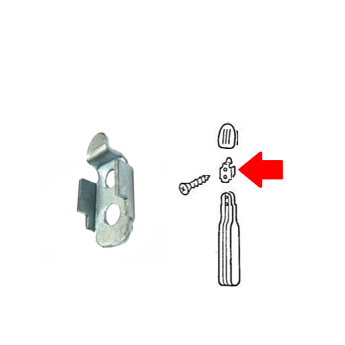 Bug 68-77, Super Beetle 71-77 Coat Hanger Hook Bracket Each