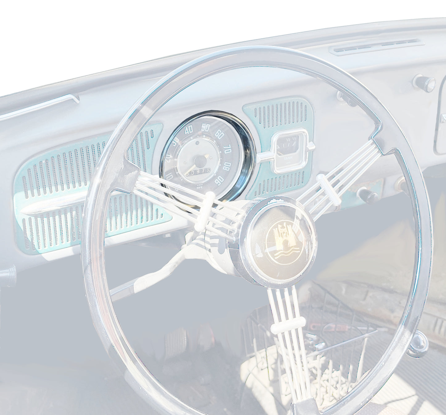 Bug 58-77, Super Beetle 71-72, Speedometer Ring