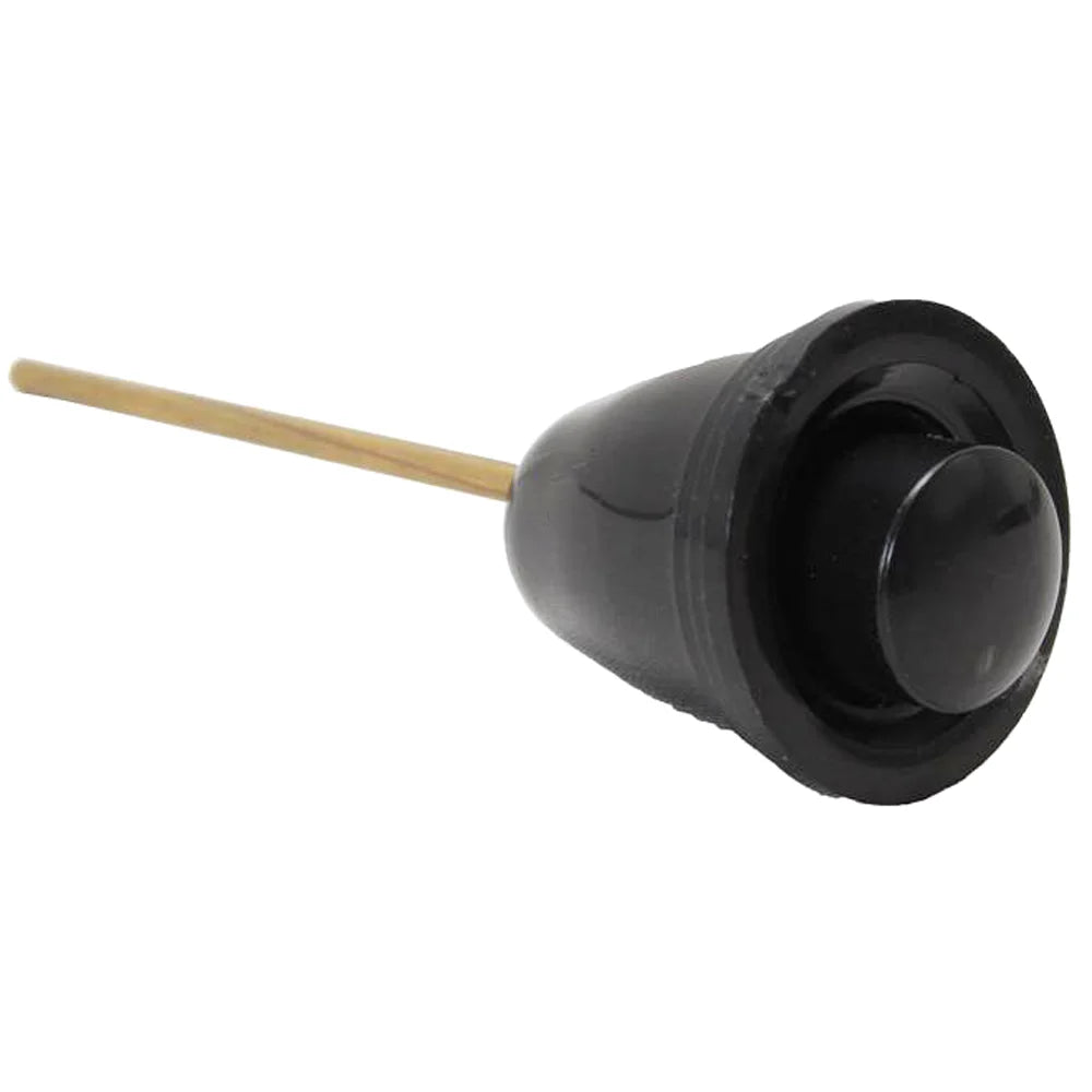 Black Wiper Knob W/Squirter Button
