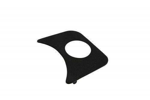 1 Gauge 2 1/16" Hole Dash Panel, Black