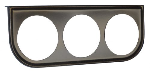 SEO Title Tag VDO 240-029 Triple Gauge Mounting Bracket - Black Steel for 2-1/16" (52mm) Gauges