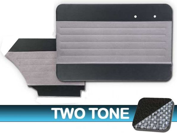 Two-Tone Horizontal Panels No Pockets