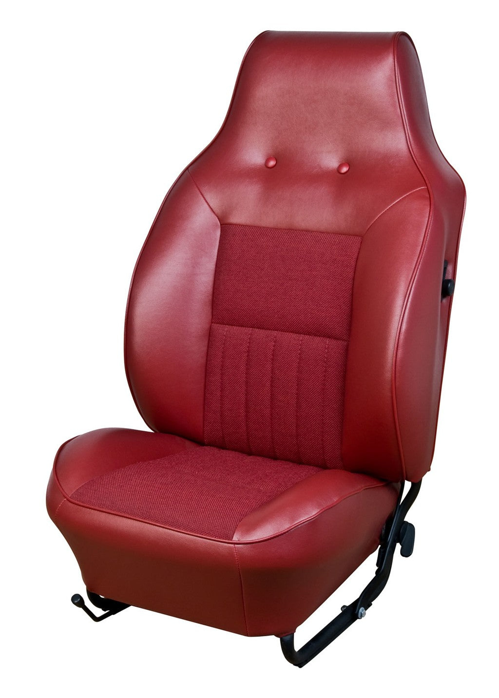 VW Sport Contoured Seat Upholstery, (Fronts Only) 1970-72 VW Bug Sedan or Convertible