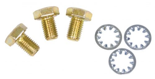 Low Profile Cam Gear Bolts, Set of 3 with Washers