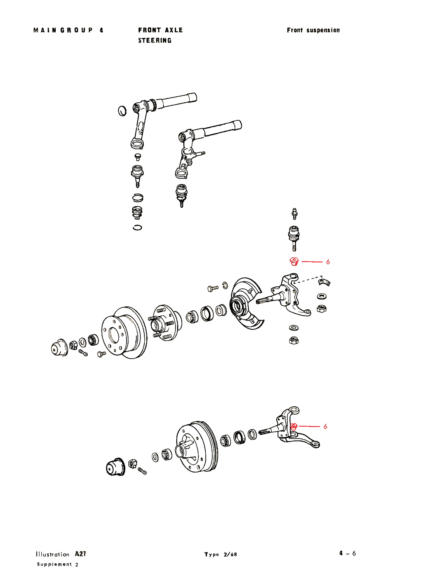 Bus 68-79 Ball Joint Camber Eccentric