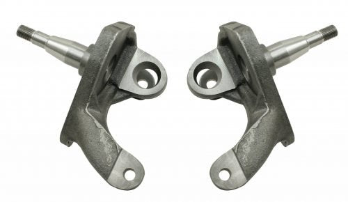 2 1/2" Drop Spindle, Ball Joint, Disc Brake for 4/130 & 5/130, Pr. (Requires 69-on Style Tie Rod Ends)