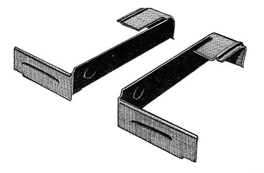 Bus 68-76 Pedestal Rubber Mat Sides Left & Right