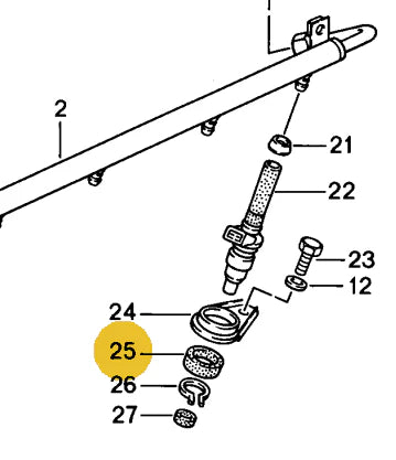 SEAL, FUEL INJECTOR LARGE