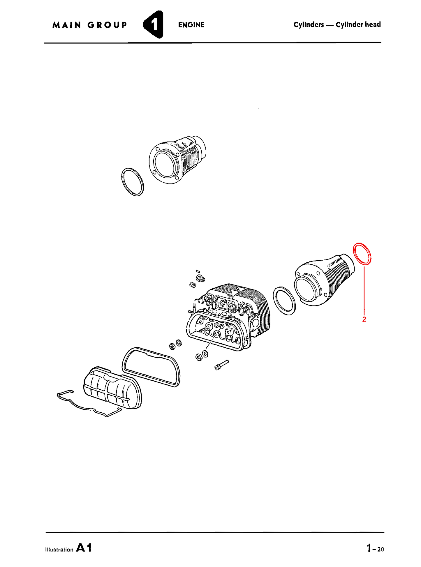 13-1600cc Cylinder Base Paper Gasket