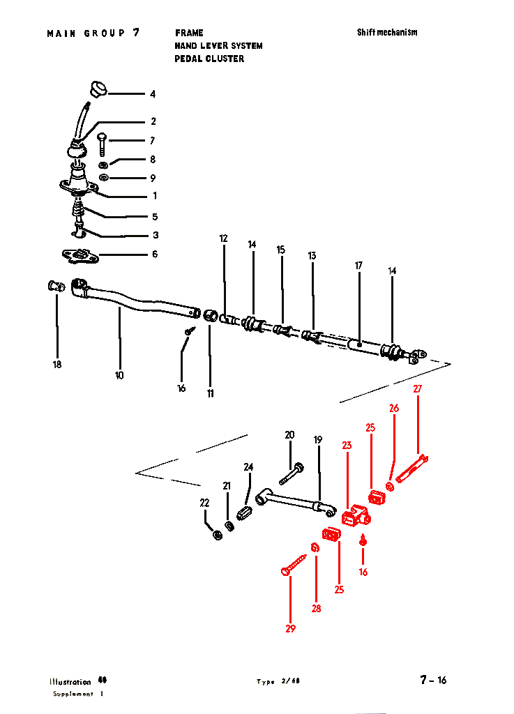311-798-211 VW Shift Coupler - Type 1, Type 2, & Type 3 (1963-1979)