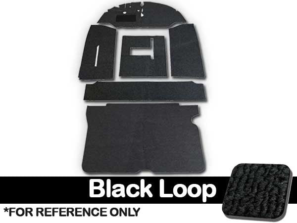VW Carpet Kit 9pc. Complete Set (W/Bench) 1955-64 VW Bus