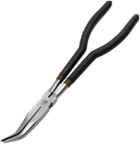 11" LONG NOSE PLIERS 45 ANGLE