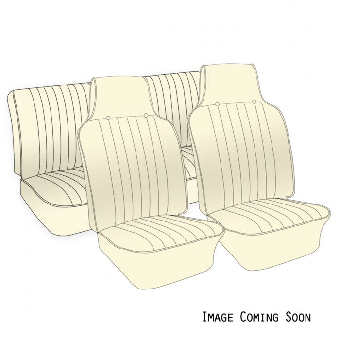 VW Original Seat Upholstery, (Fronts & Rear) 1968-69 VW Bug Sedan