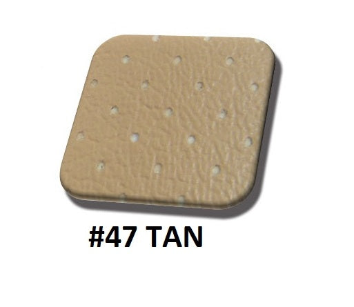 Tan Perforated Vinyl