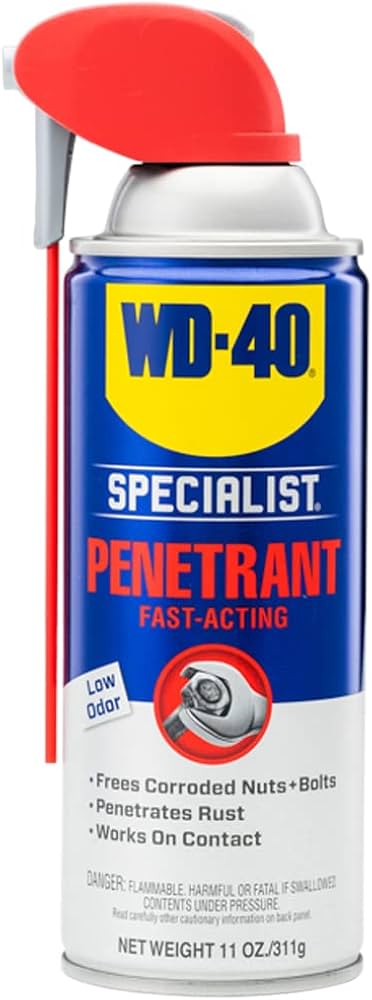 WD-40 Specialist Rust Release Penetrant, 11 Oz