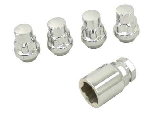 Wheel Locks M12-1.5, Acorn Nut, Set of 4