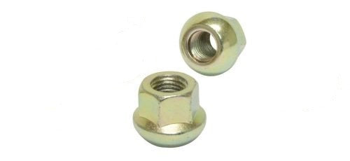 Zinc Lug Nuts, M12-1.5, Ball Seat Each