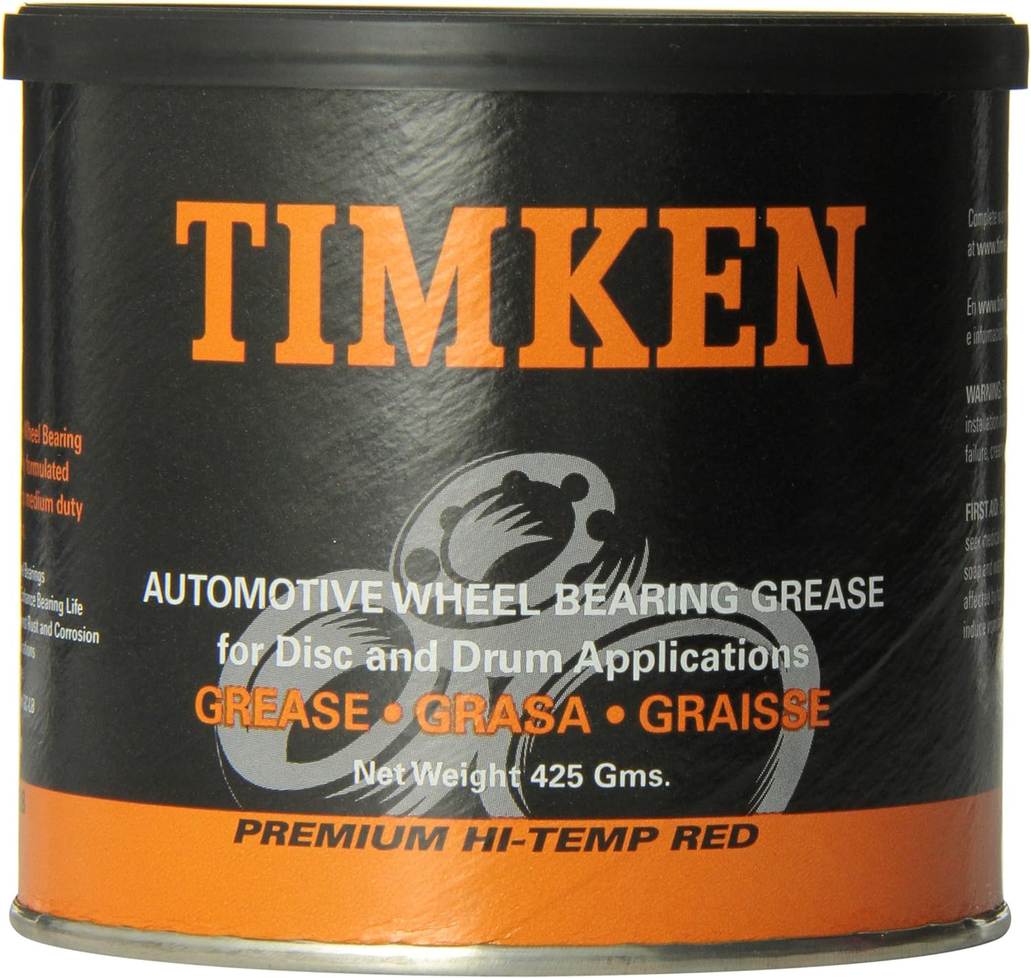 RED WHEEL BEARING GREASE, TIMKEN