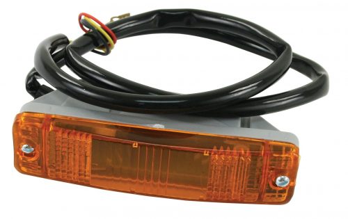 Turn Signal Assy. 3-Wire, CAL-STYLE BUMPER EA