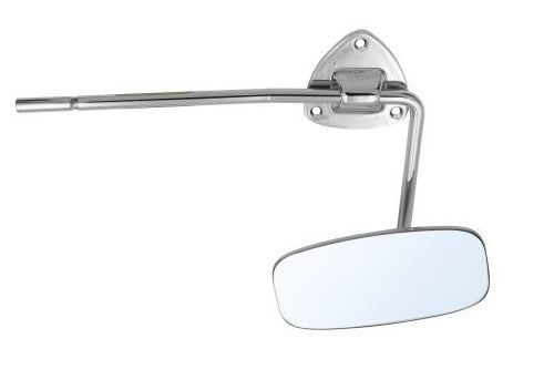 Outside Rear-View Mirror, Bug Sedan, thru 57