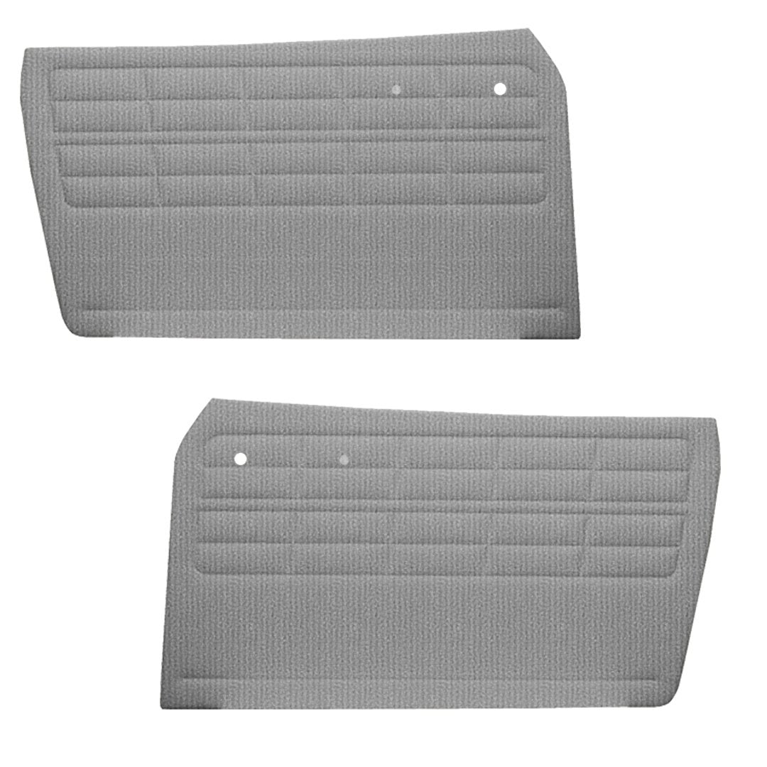 Authentic Style Door Panels - Front Only without Pockets - 1956-63 VW Ghia