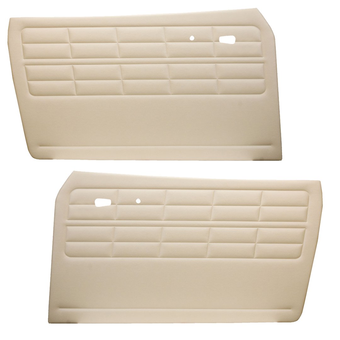 Authentic Style Door Panels - Front Only without Pockets - 1964-74 VW Ghia