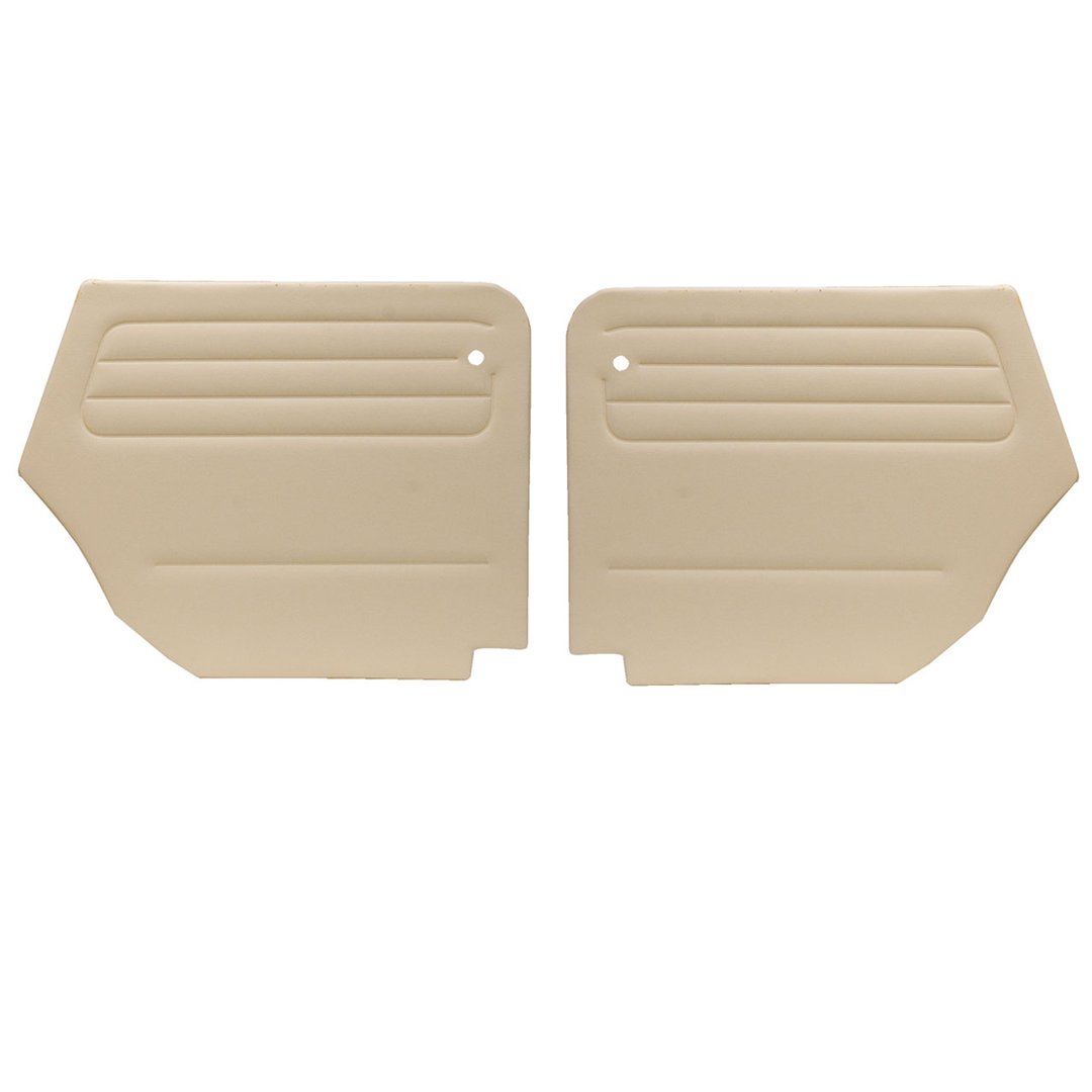 Authentic Style Door Panels -Rear Only -73-79 Bug Convertible