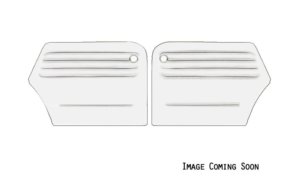 Authentic Style Door Panels - Rear Only - Bug 50-55 Convertible
