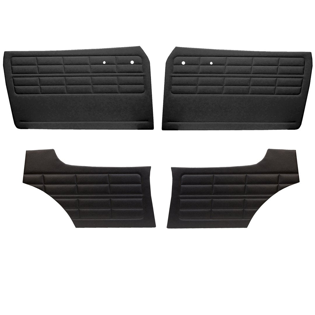 Authentic Style Door Panels - W/O Pockets, Fronts & Rears - 1956-63 VW Ghia
